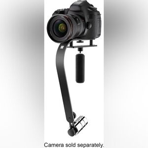 PLATINUM CAMERA STABILIZER MOUNT ADJUSTABLE COUNTERWEIGHT AND BALANCE